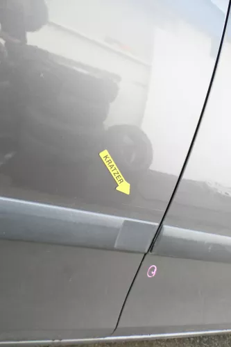 Skoda Fabia 5J Kombi Tür hinten rechts grau titangrau 9795 - ohne Anbauteile (172608)