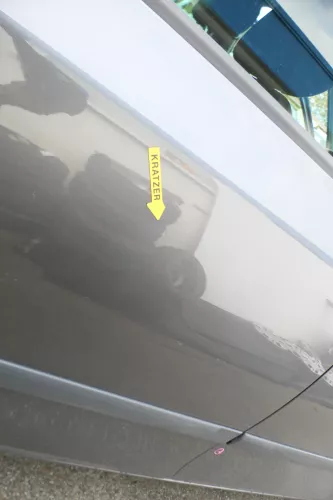 Skoda Fabia 5J Kombi Tür hinten rechts grau titangrau 9795 - ohne Anbauteile (172608)