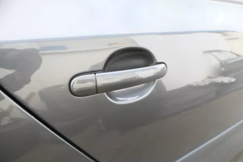 Skoda Fabia 5J Kombi Tür hinten rechts grau titangrau 9795 - ohne Anbauteile (172608)