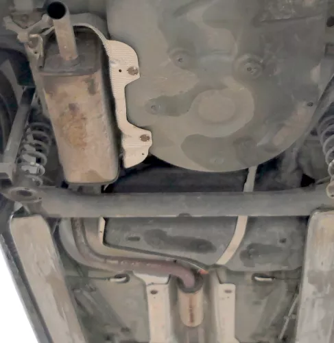 Fabia 5J Auspuff hinten Endschalldämpfer Benziner Mitteltopf 1,2 CBZA CBZ CBZB (172663)