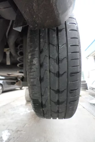 VW Polo 9N 6R Felgen Reifen 195/55 R15 85H Sommerreifen ca. 4-6mm (172664)