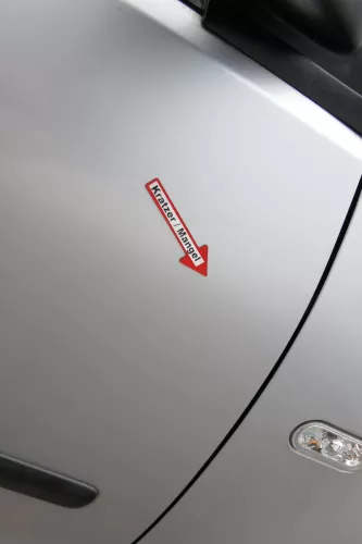 VW Polo 9N 9N3 Tür vorne rechts Beifahrertür 2/3-Türer silber LA7W ohneAnbauteil (172671)