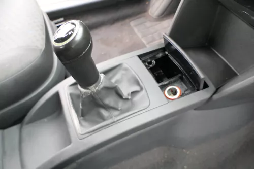 VW Polo 9N 9N3 Schaltknauf Schaltsack Schaltung Schaltknüppel 6Q1711113F QFJ