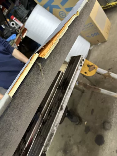 Audi A6 4B Avant Himmel Innenraum Decke Dachhimmel Dach oben elefant dunkel blau (172703)