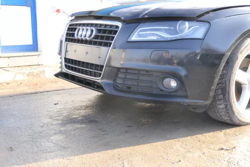 Audi A4 8K B8 Kombi Avant Stoßstange vorne mit Spoiler schwarz LY9B SWR + Grill (172726)