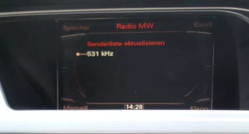 Audi A4 8K A6 4F Q7  Navi Navigation 8R0919604 Bildschirm Display Anzeige Monit