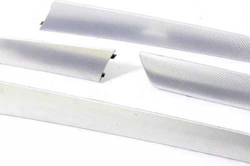 A4 8K B8 Verkleidung um Tacho Klappe Abdeckung Dekor flex-metallic silber alu (172819)