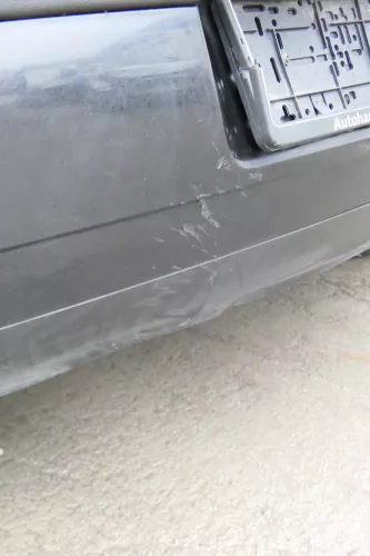 VW Polo 9N 9N3 Stoßstange Heckstoßstange hinten schwarz LC9Z (172890)