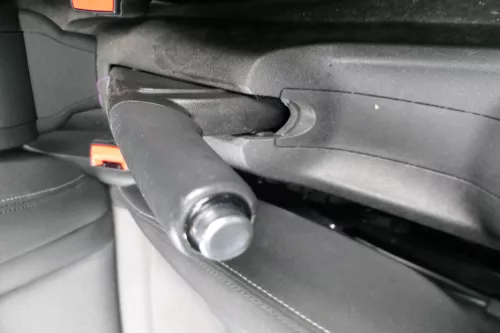 Audi A1 8X Handbremse Feststellbremse Verkleidung Abdeckung schwarz (172997)