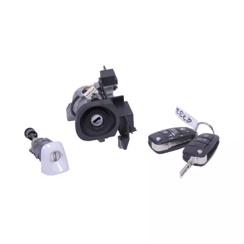 Audi A1 8X  Zündschloß mit 2x Schlüssel Schloß Zündung + Türschloß links