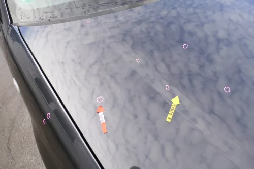 VW Polo 6N2 Motorhaube Haube vorne Klappe schwarz LC9Z blackmagic (173144)