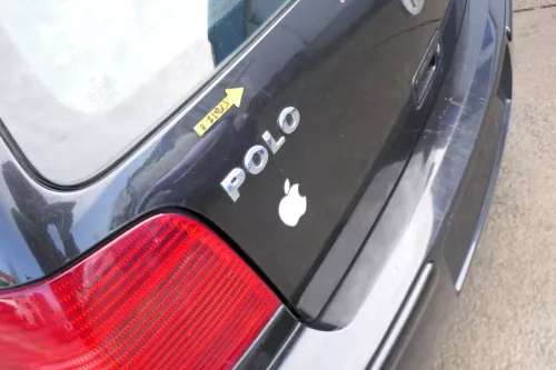 Polo 6N2 Heckklappe Klappe hinten Kofferraumklappe schwarz LC9Z Scheibe (173152)