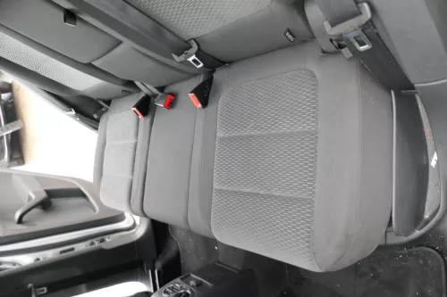 VW Golf 5M Plus Sitze Rückbank Rücksitzbank Lehne hinten schwarz(ohneKopfstützen (173187)