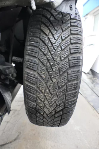 4x VW Golf 6 Plus 5M 195/65 R15 91T Winterreifen M+S Felgen Reifen M&S 5-7mm (173201)