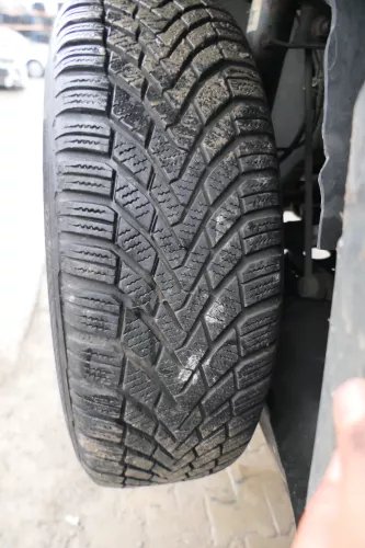 4x VW Golf 6 Plus 5M 195/65 R15 91T Winterreifen M+S Felgen Reifen M&S 5-7mm (173201)