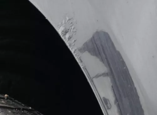 VW Polo 9N3 Kotflügel vorne links schwarz LC9Z (173219)