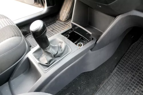 VW Polo 9N 9N3 Schaltknauf Schaltsack Schaltung 6Q1711113G United Leder schwarz