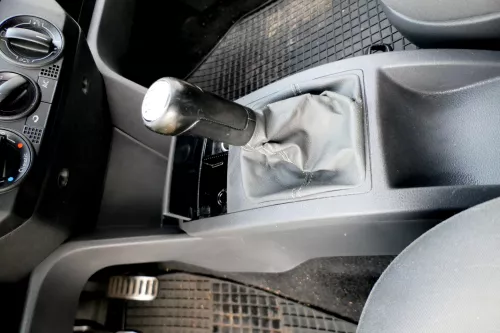 VW Polo 9N 9N3 Schaltknauf Schaltsack Schaltung 6Q1711113G United Leder schwarz (173232)