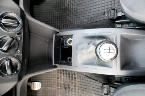 VW Polo 9N 9N3 Schaltknauf Schaltsack Schaltung 6Q1711113G United Leder schwarz (173232)