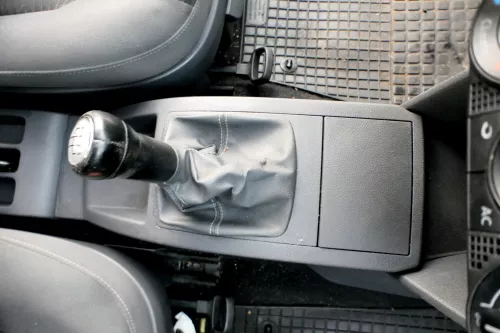 VW Polo 9N 9N3 Schaltknauf Schaltsack Schaltung 6Q1711113G United Leder schwarz (173232)