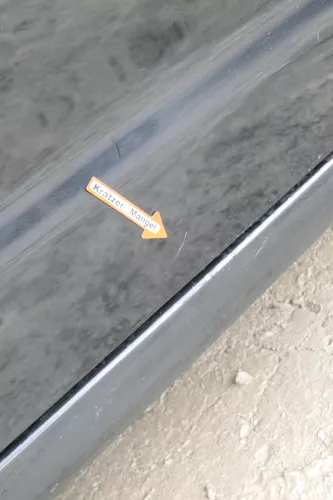 VW Polo Variant Kombi 6Kv oder Caddy 9Kv Tür vorne links schwarz LA9Y ohneAnbaut (173263)