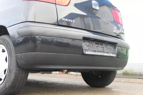 Seat Ibiza 6K Facelfit Stoßstange Heckstoßstange hinten schwarz LA9Y (173269)