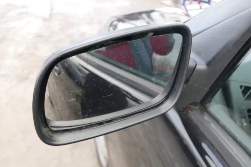 Seat Ibiz 6K Spiegel Facelift Außenspiegel Glas links außen mechanisch schwarz (173270)