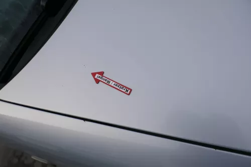 VW Golf 4 Motorhaube Haube Klappe vorne silber grau LB7Z satinsilber satin (173283)