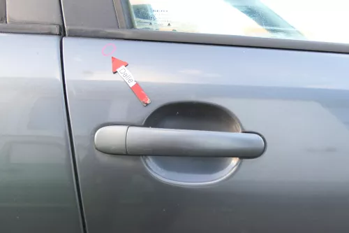 Seat Leon Toledo 1M Tür vorne rechts Beifahrertür silber grau LS7T (173323)