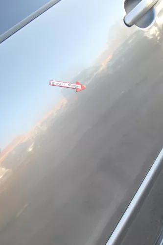 Seat Leon Toledo 1M Tür hinten links Fahrerseite grau LS7T ohne Anbauteile (173327)