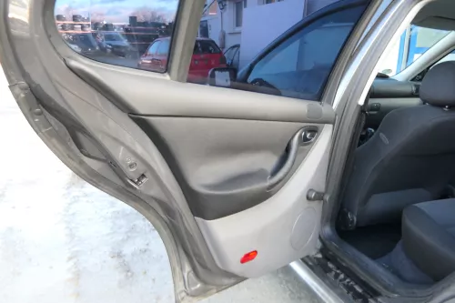 1x Leon 1M Toledo Türverkleidung Verkleidung Tür hinten links grau schwarz Griff (173328)