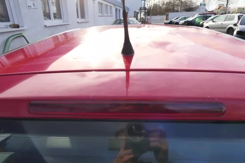 Polo 6N2 Heckklappe Klappe hinten Kofferraumklappe rot LP3G Scheibe (173367)