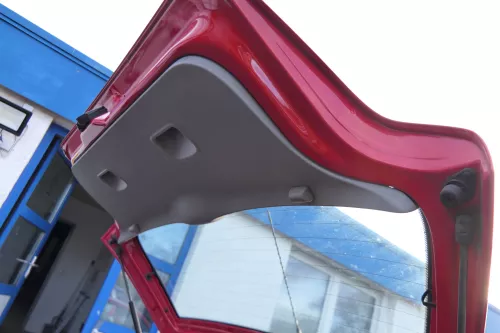 Polo 6N2 6N Verkleidung Heckklappe Heckklappenverkleidung hinten Abdeckung grau