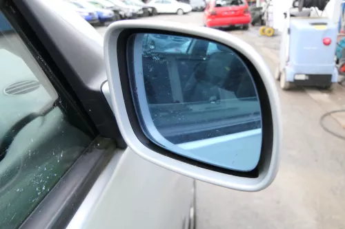 Golf 4 Bora elektrischer Spiegel vorne rechts Außenspiegel grau silber LA7W Glas (173397)