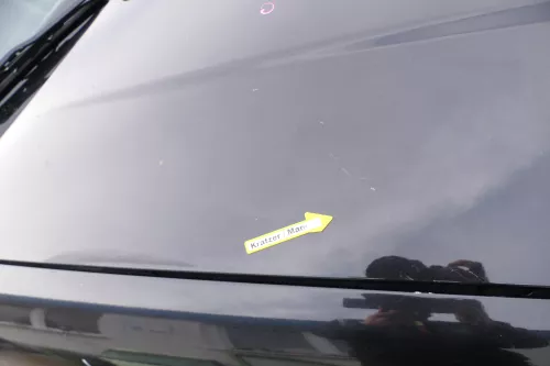 VW Polo 6N Motorhaube Frontklappe Haube vorne Klappe schwarz LC9Z blackmagic (173419)