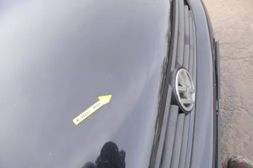 VW Polo 6N Motorhaube Frontklappe Haube vorne Klappe schwarz LC9Z blackmagic (173419)