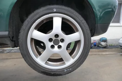 1x Felge Alufelge Golf 4 Bora Borbet 8J x 17 H2 17 Zoll CB 80735   3  ohneReife