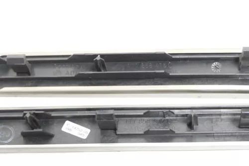 Set Touran Armaturenbrett Verkleidung Klappe Abdeckung Dekor silber alu (173677)