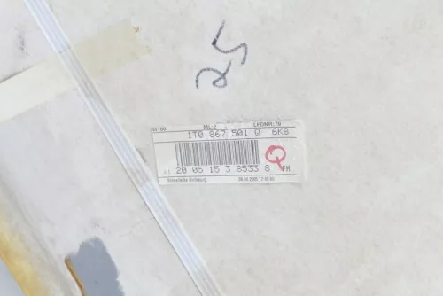 VW Touran Himmel Innenraum Decke Dachhimmel Dach oben 1T0867501Q /P grau (173686)