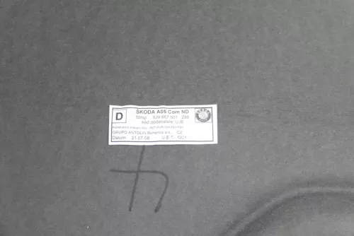 Fabia 5J Kombi Combi Himmel Innenraum Decke Dachhimmel Dach oben grau (173692)