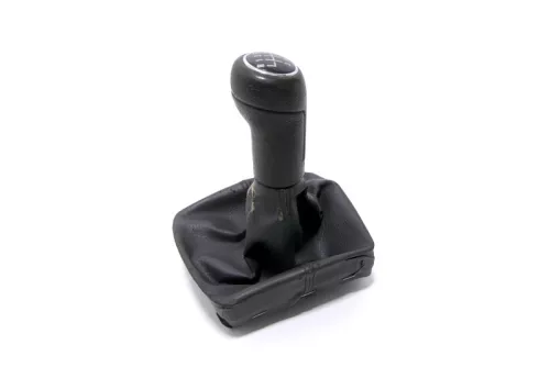 VW Polo 9N 9N3 Schaltknauf Schaltsack Schaltung Schaltknüppel 6Q1711113F QFJ (173706)