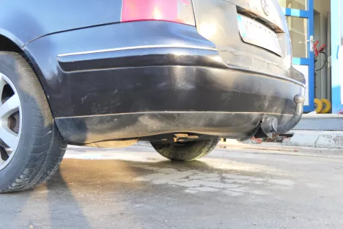 VW Golf 4 Bora Kombi Stoßstange hinten Heckstoßstange Stoßfänger schwarz LC9Z me (173824)