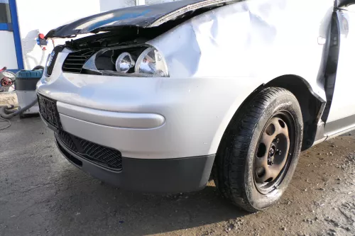 Seat Arosa 6H Stoßstange Frontstoßstange vorne grau silber LS7N Facelift + Grill (173957)