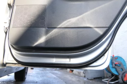 VW Polo 9N 9N3 Tür hinten rechts 4/5-Türer grau silber LA7W - ohne Anbauteile (173981)