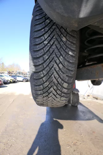 4x VW Golf 6 Plus 5M 195/65 R15 91T Allwetterreifen M+S Felgen Reifen M&S 6-7mm (174013)