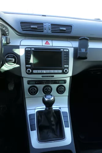 Passat 3C Mittelkonsole Verkleidung Klappe Abdeckung Dekor silber alu chro