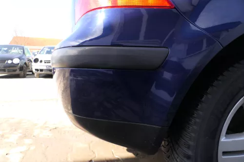 VW Golf 4 Limousine Stoßstange hinten Heckstoßstange Stoßfänger blau LB5N (174405)