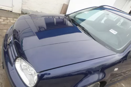 VW Golf 4 Motorhaube Haube Klappe vorne blau LB5N indigoblau (174492)