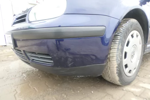 VW Golf 4 Stoßstange vorne Stoßfänger vorn vorne blau LB5N indigoblau blau indig (174493)