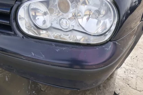 VW Golf 4 1J Stoßstange vorne Stoßfänger vorn blau LA5G (174529)